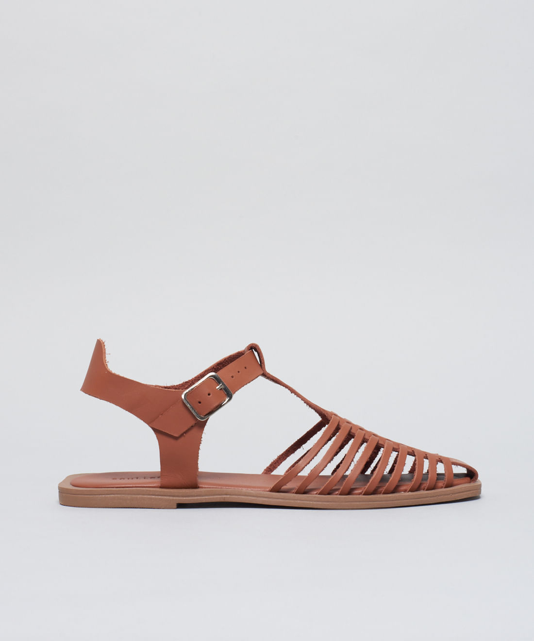 Rasteira Couro Pescador Alice - Mousse - Imagem 21