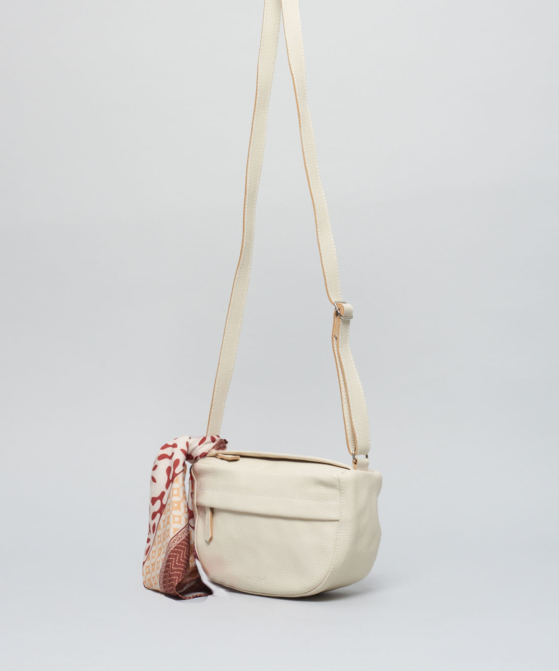 Bolsa p Couro Lenco - Offwhite - Imagem 2