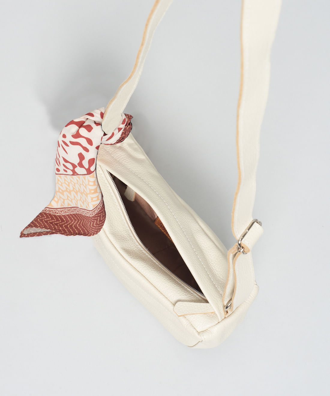 Bolsa p Couro Lenco - Offwhite - Imagem 3