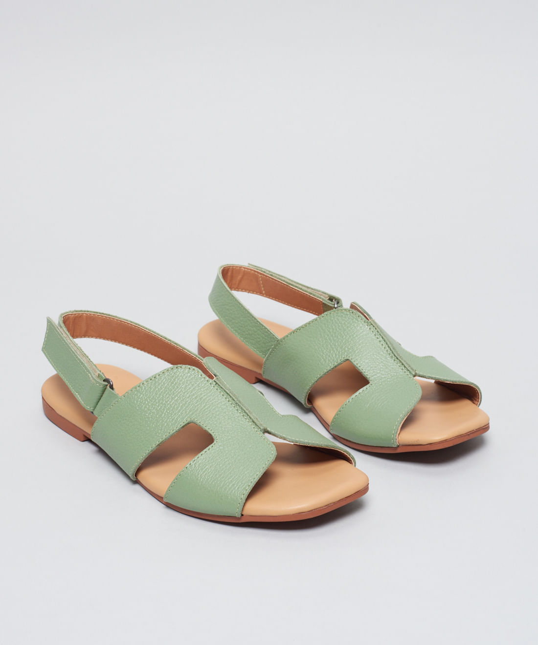 Rasteira Basica Helo Traseiro - Pistache - Imagem 27