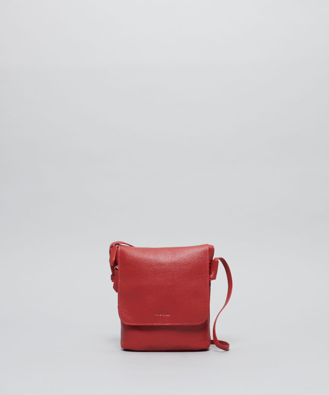 Bolsinha Duo Zip - Vermelho