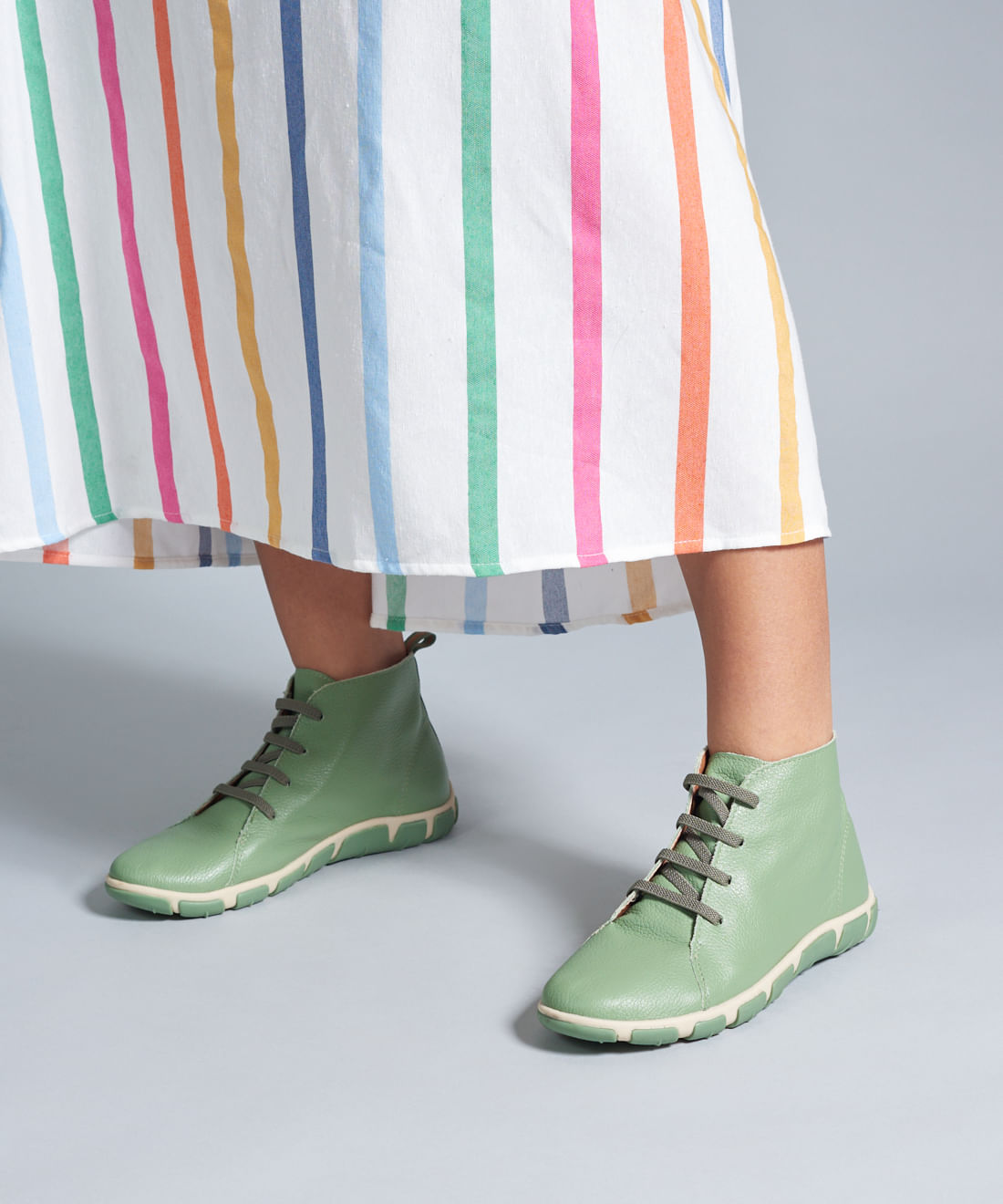 Tenis Frances Cano Medio - Pistache - Imagem 5