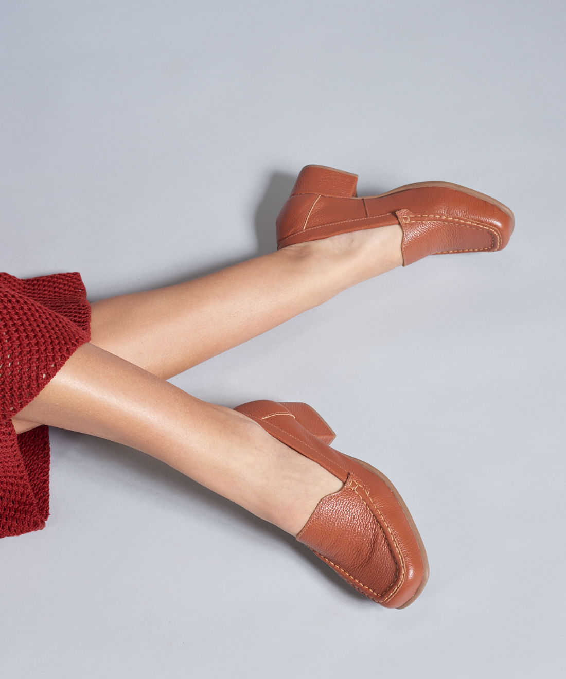 Scarpin Couro Renata - Mousse - Imagem 20