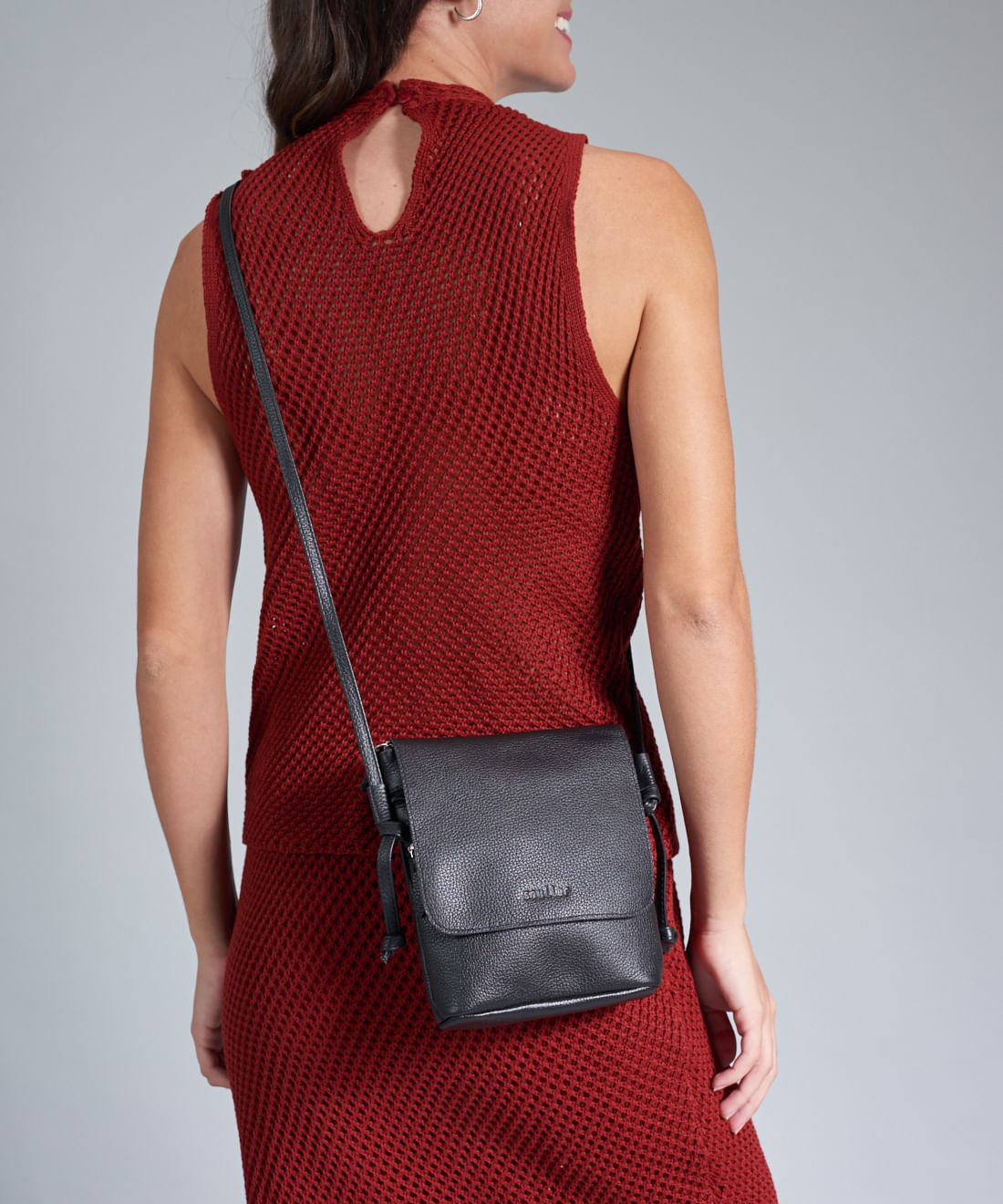 Bolsinha Duo Zip - Preto - Imagem 6