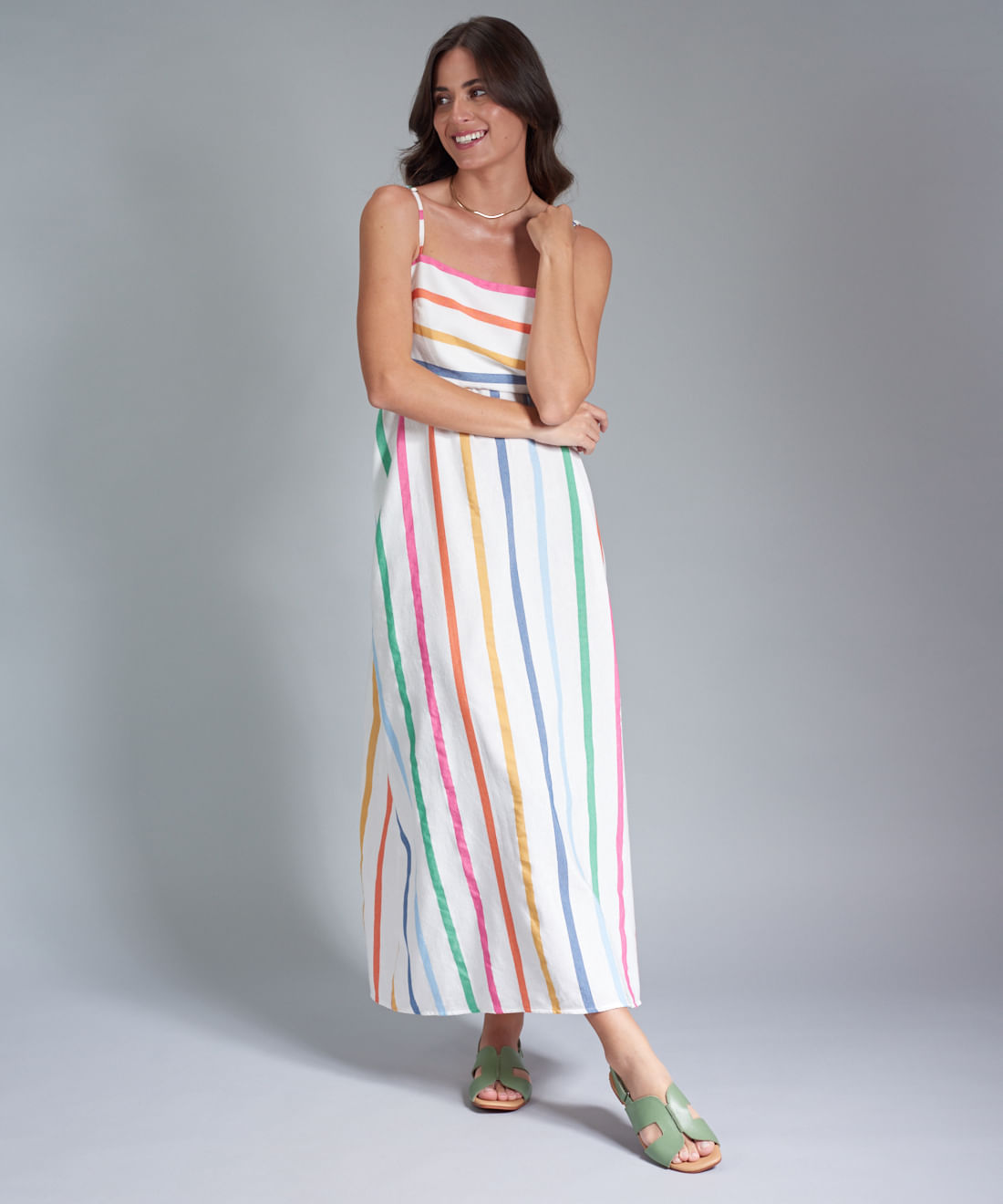 Rasteira Basica Helo Traseiro - Pistache - Imagem 30