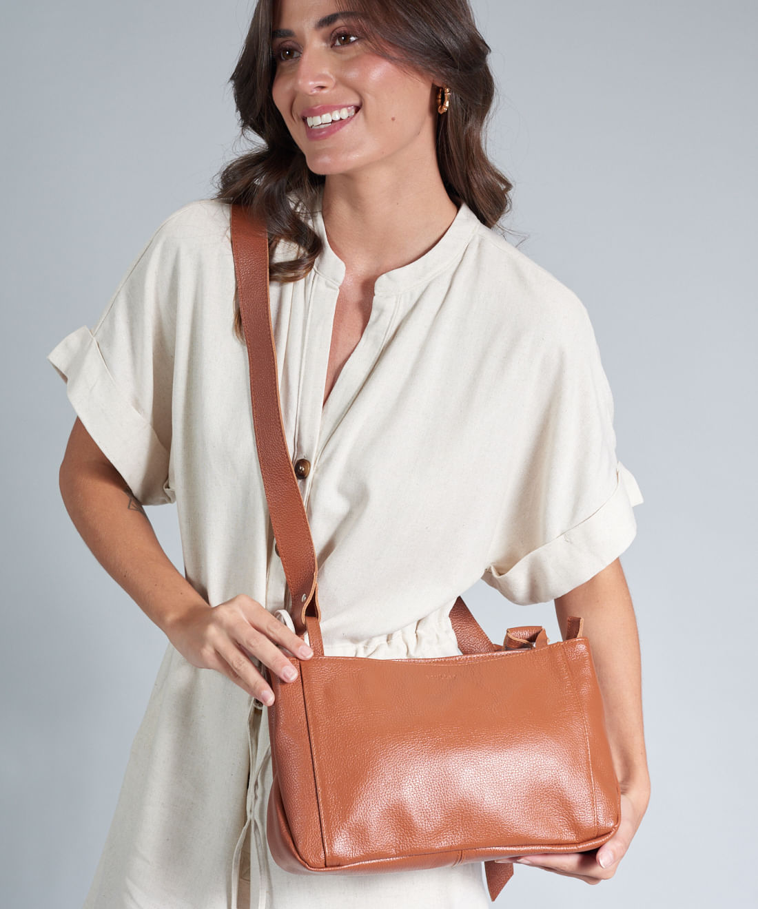 Bolsa m Fivela Basica - Mousse - Imagem 4