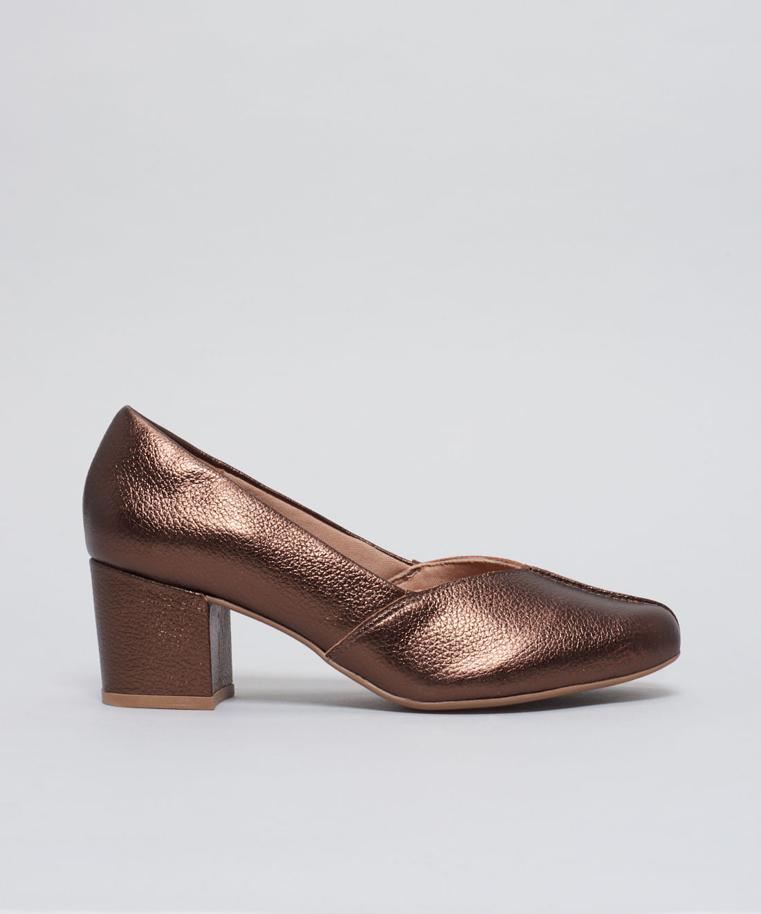 Scarpin Couro Nath - Bronze - Imagem 11