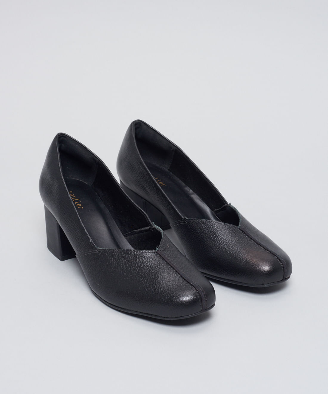 Scarpin Couro Nath - Preto - Imagem 7