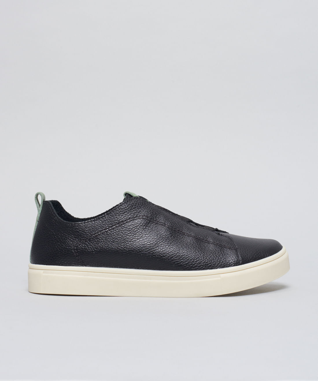 Tenis Couro Elastico Duo - Preto - Imagem 26