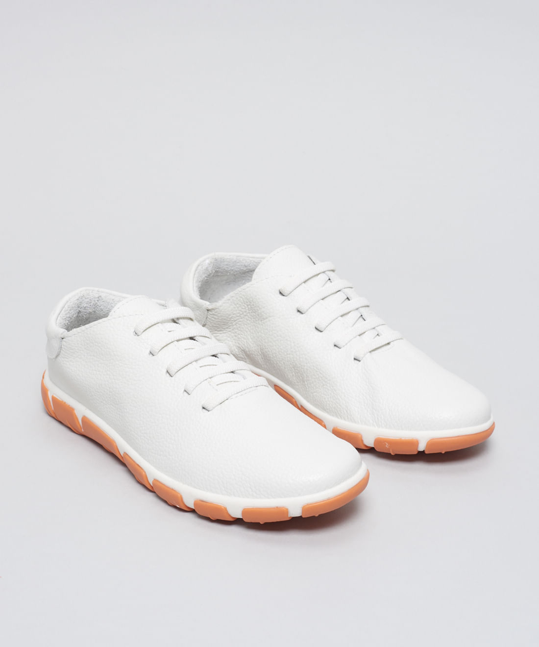 Tenis Frances Comfort - Branco/Tangerina - Imagem 27