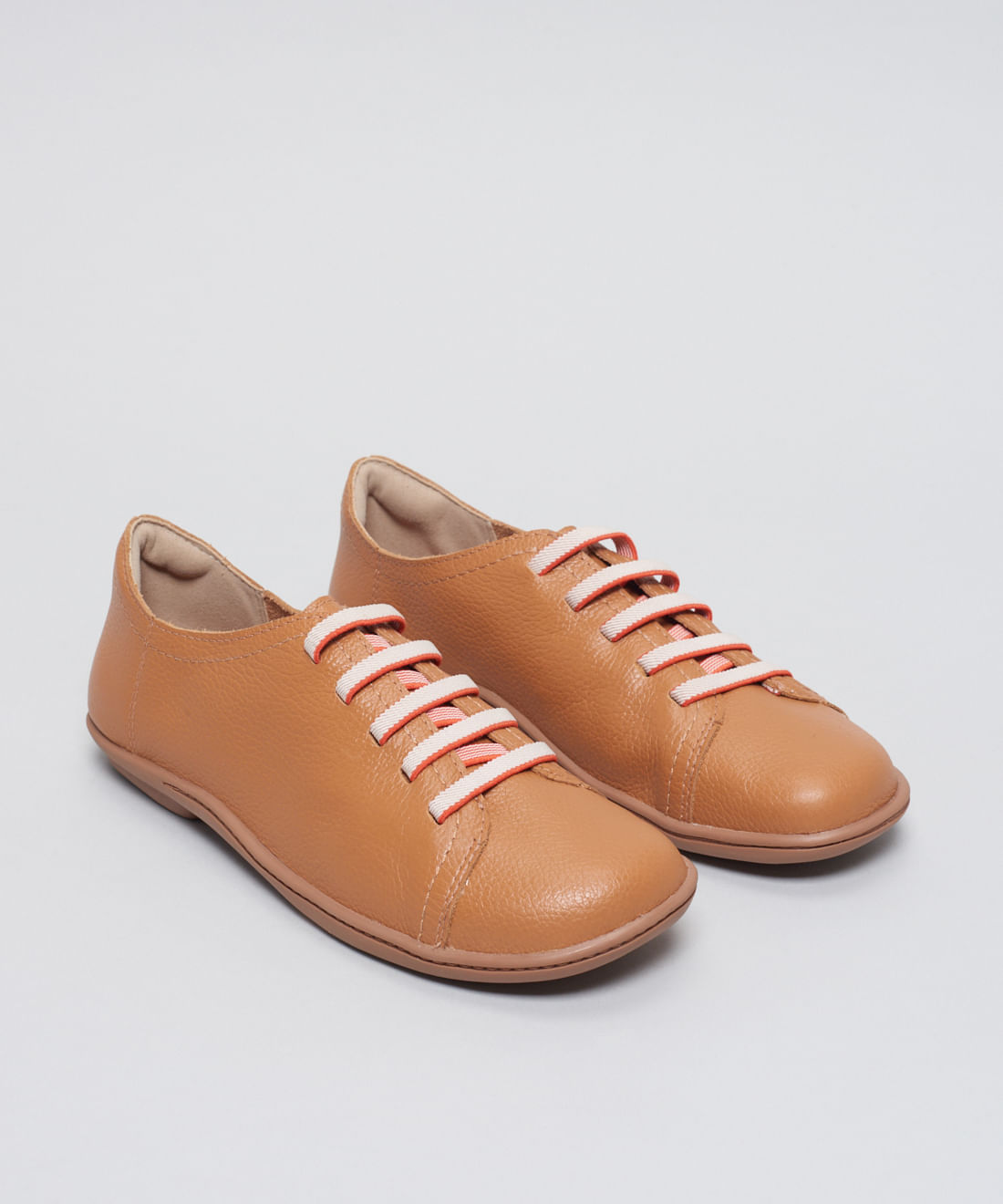 Tenis Couro Comfort Ellen - Caramelo - Imagem 27