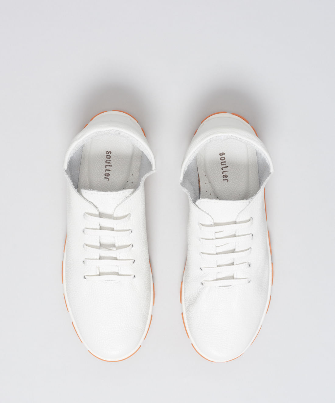 Tenis Frances Comfort - Branco/Tangerina - Imagem 39