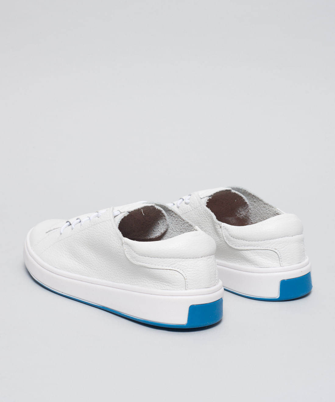 Tenis Couro Casual Elastico Neo - Branco - Imagem 8