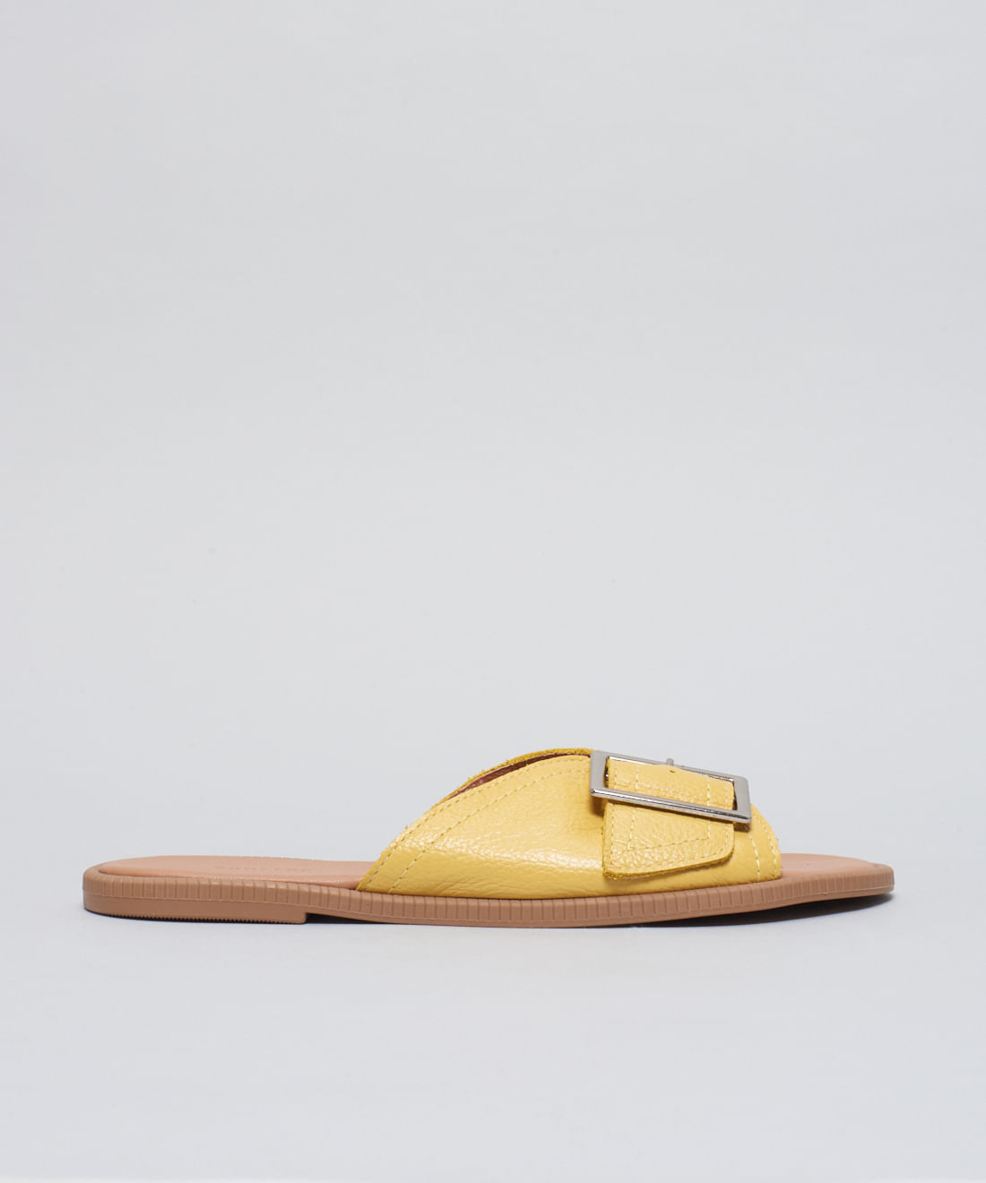 Rasteira Couro Fivela Laura - Camomila - Imagem 31