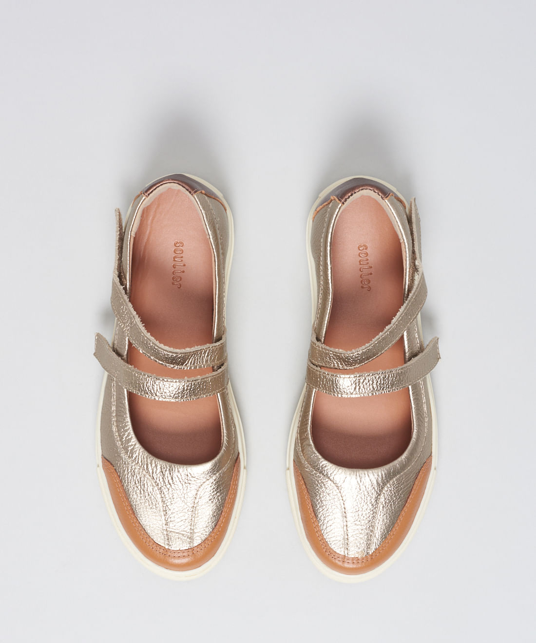 Tenis Couro Antonela - Prata Velho - Imagem 4