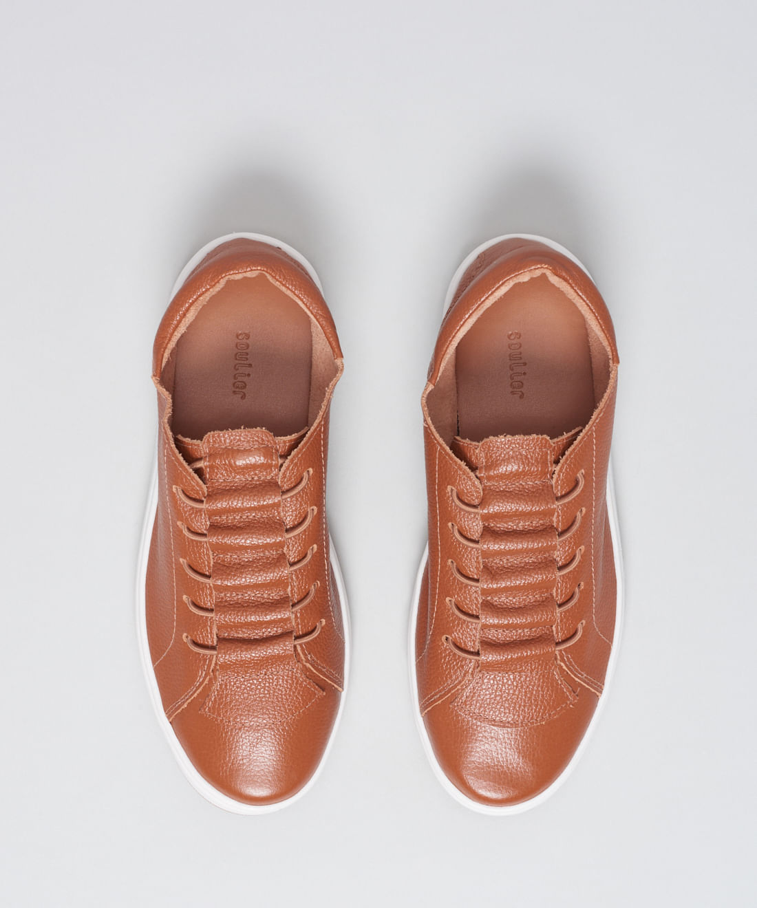 Tenis Couro Casual Elastico Neo - Mousse - Imagem 34