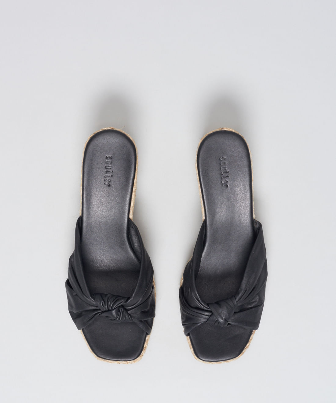 Anabela Couro No - Preto - Imagem 19