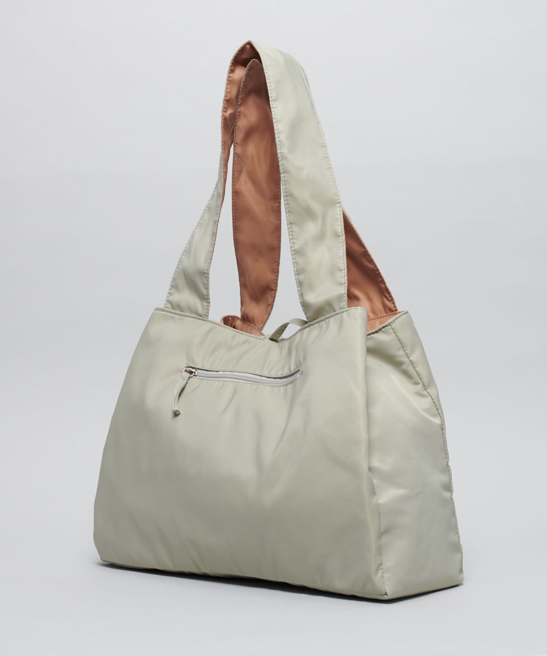 Bolsa Dupla Face Nylon Neo - Pistache - Imagem 2