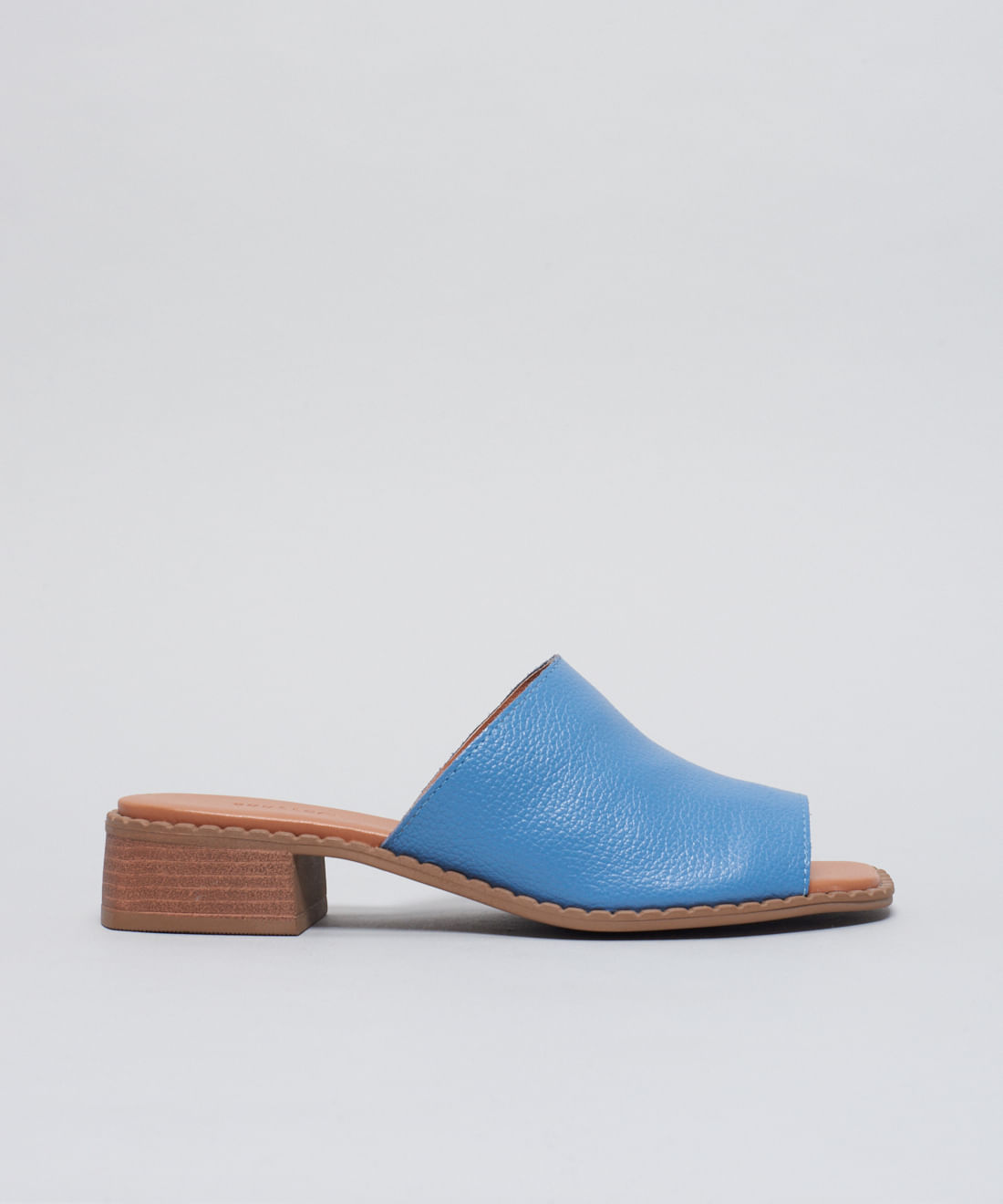 Salto Medio Mule - Azul Safira - Imagem 6