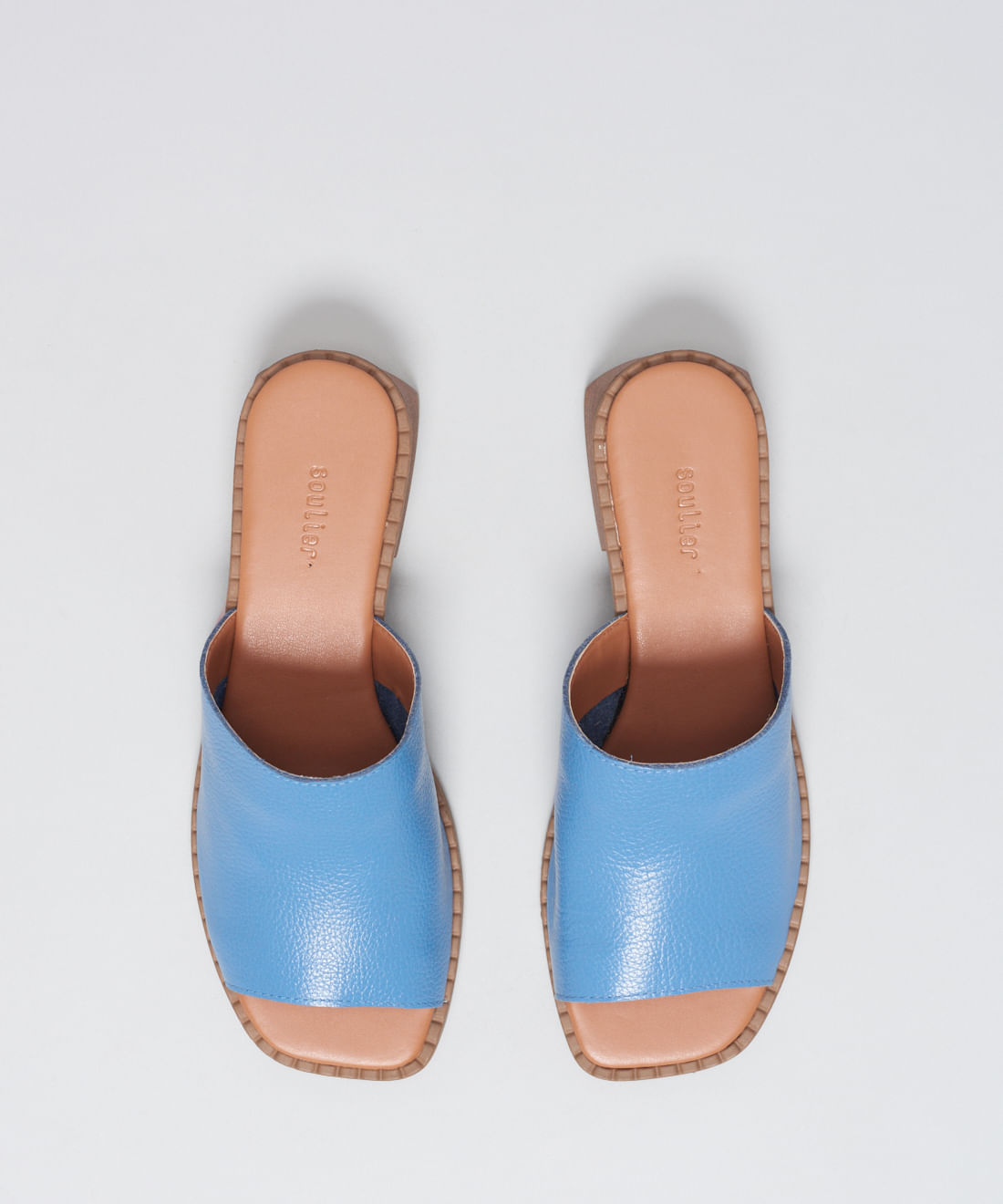 Salto Medio Mule - Azul Safira - Imagem 19