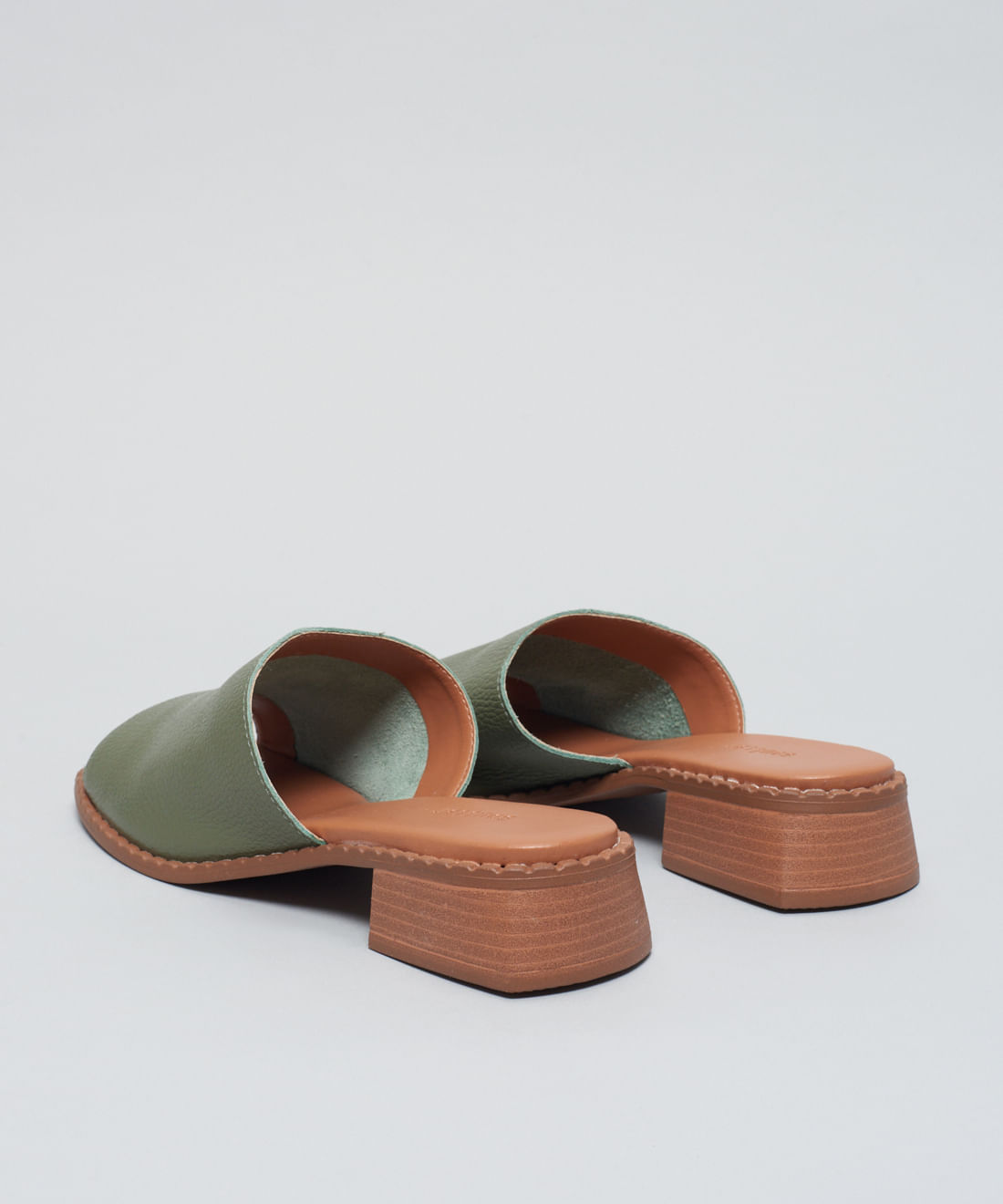 Salto Medio Mule - Verde Militar - Imagem 3