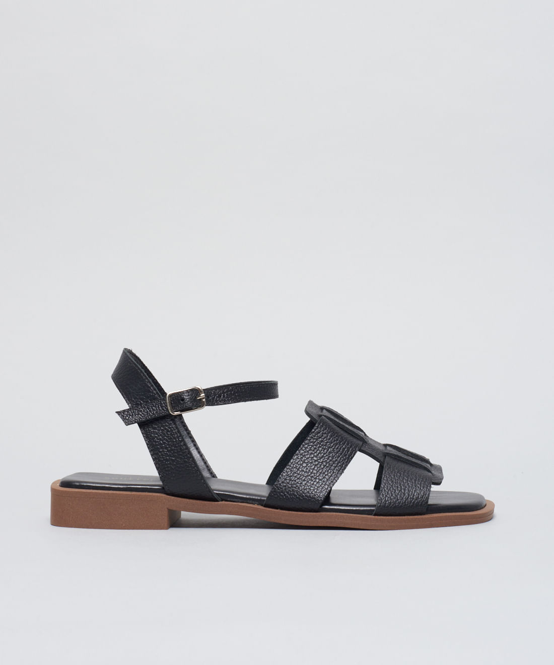 Rasteira Pescador Duo - Preto
