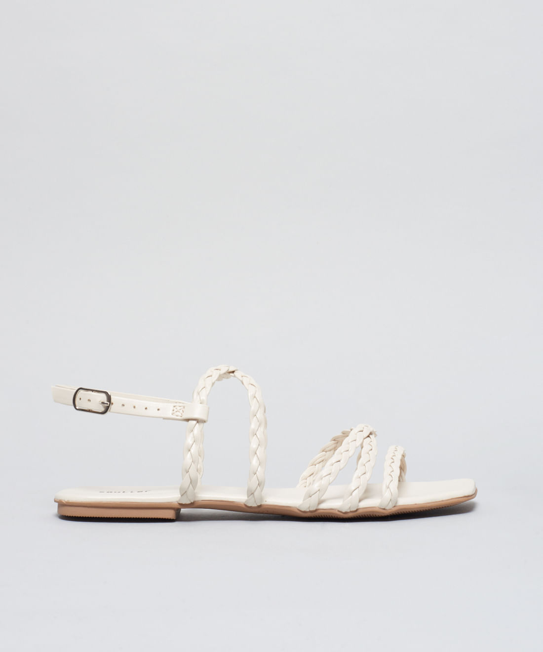 Rasteira Basica Trancinha Soft - Offwhite - Imagem 21