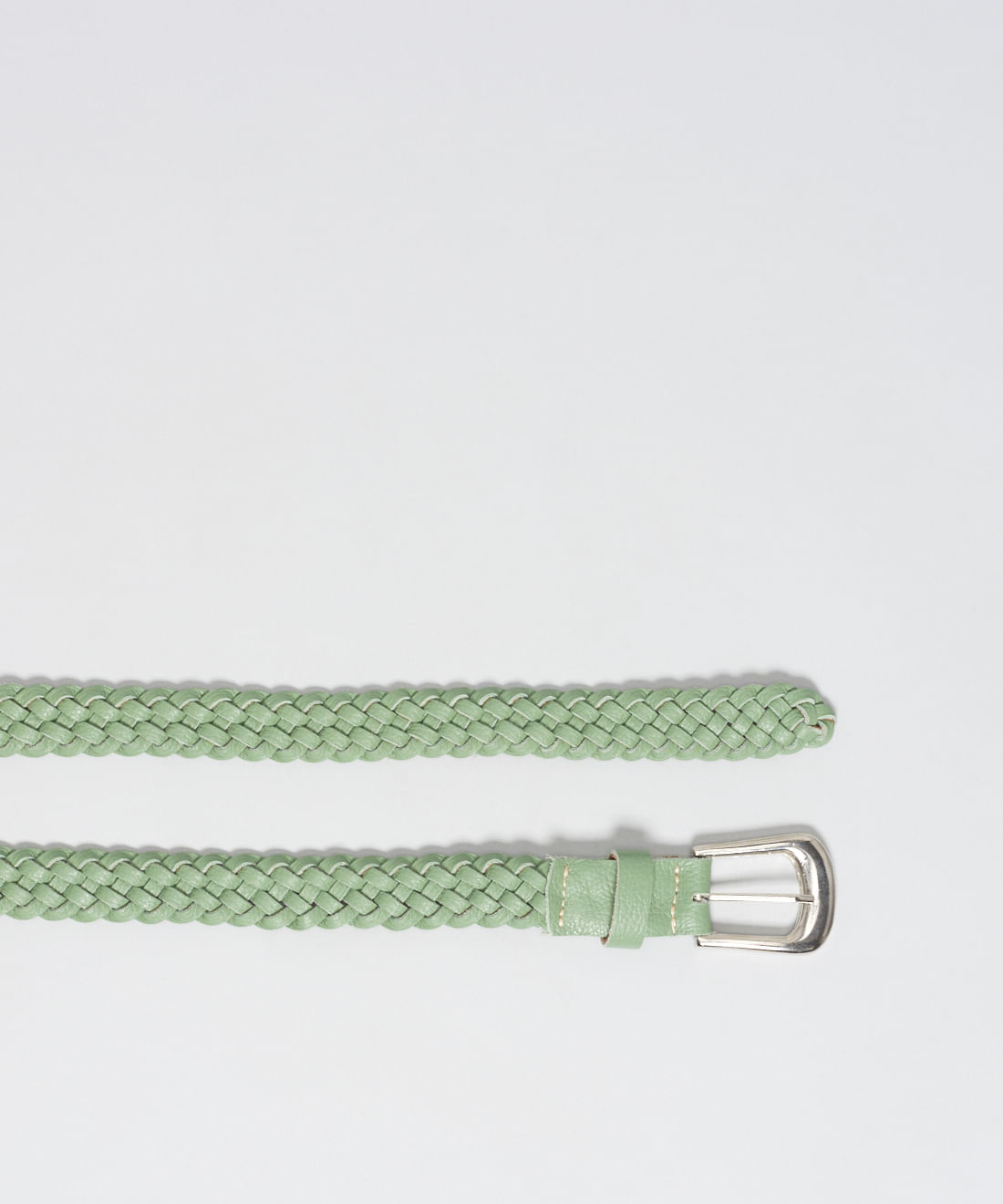 Cinto Couro Tresse Isa - Pistache - Imagem 3