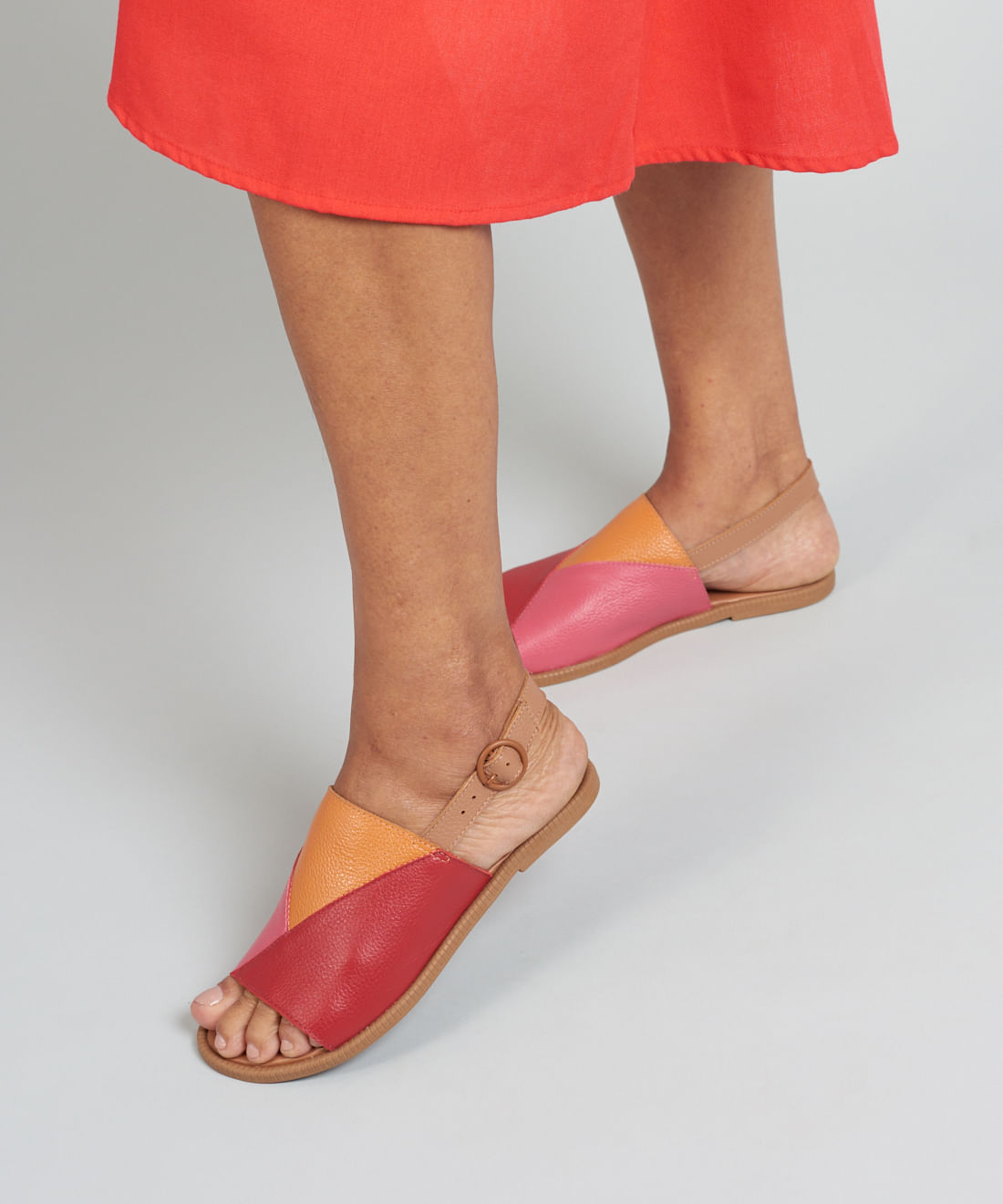 Rasteira Fechada Recortes - Colors - Imagem 10