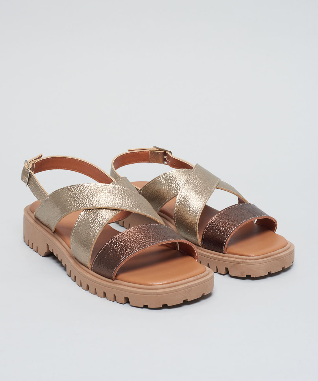 Rasteira Couro Tratorada Debora - Colors - Imagem 12