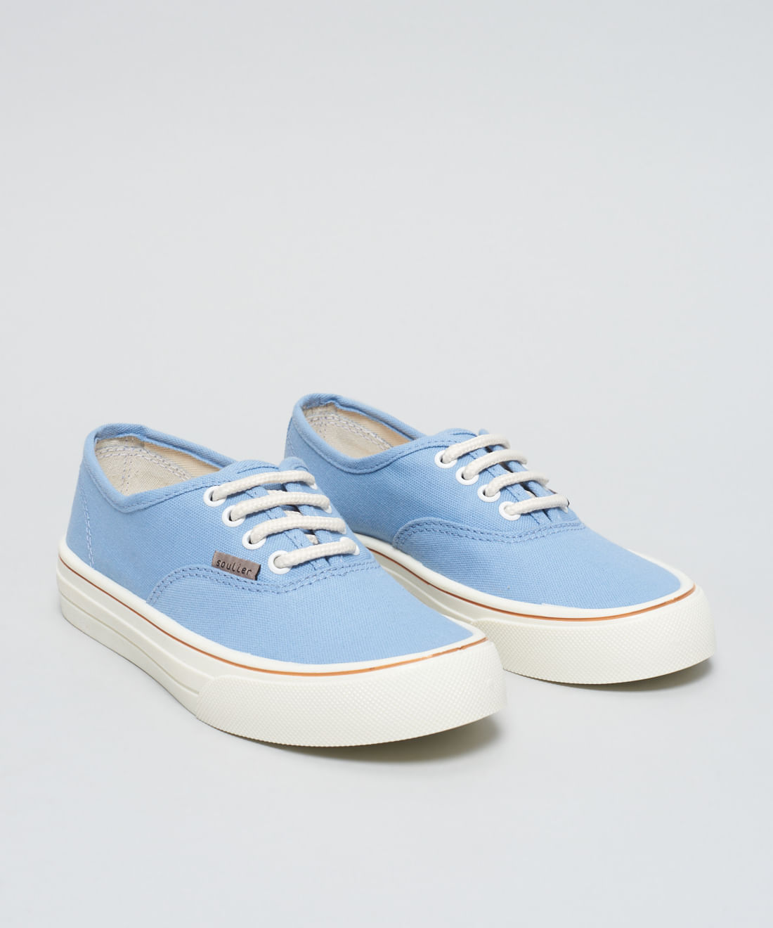 Tenis Lona Basico Casual - Azul Safira - Imagem 27