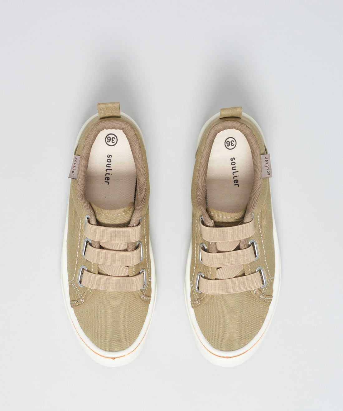 Tenis Lona Elastico - Pistache - Imagem 34