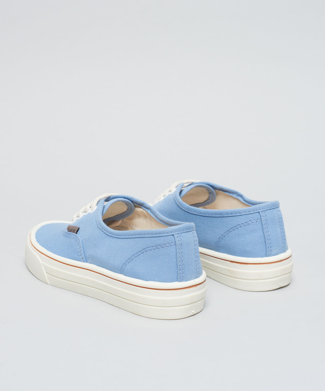 Tenis Lona Basico Casual - Azul Safira - Imagem 33