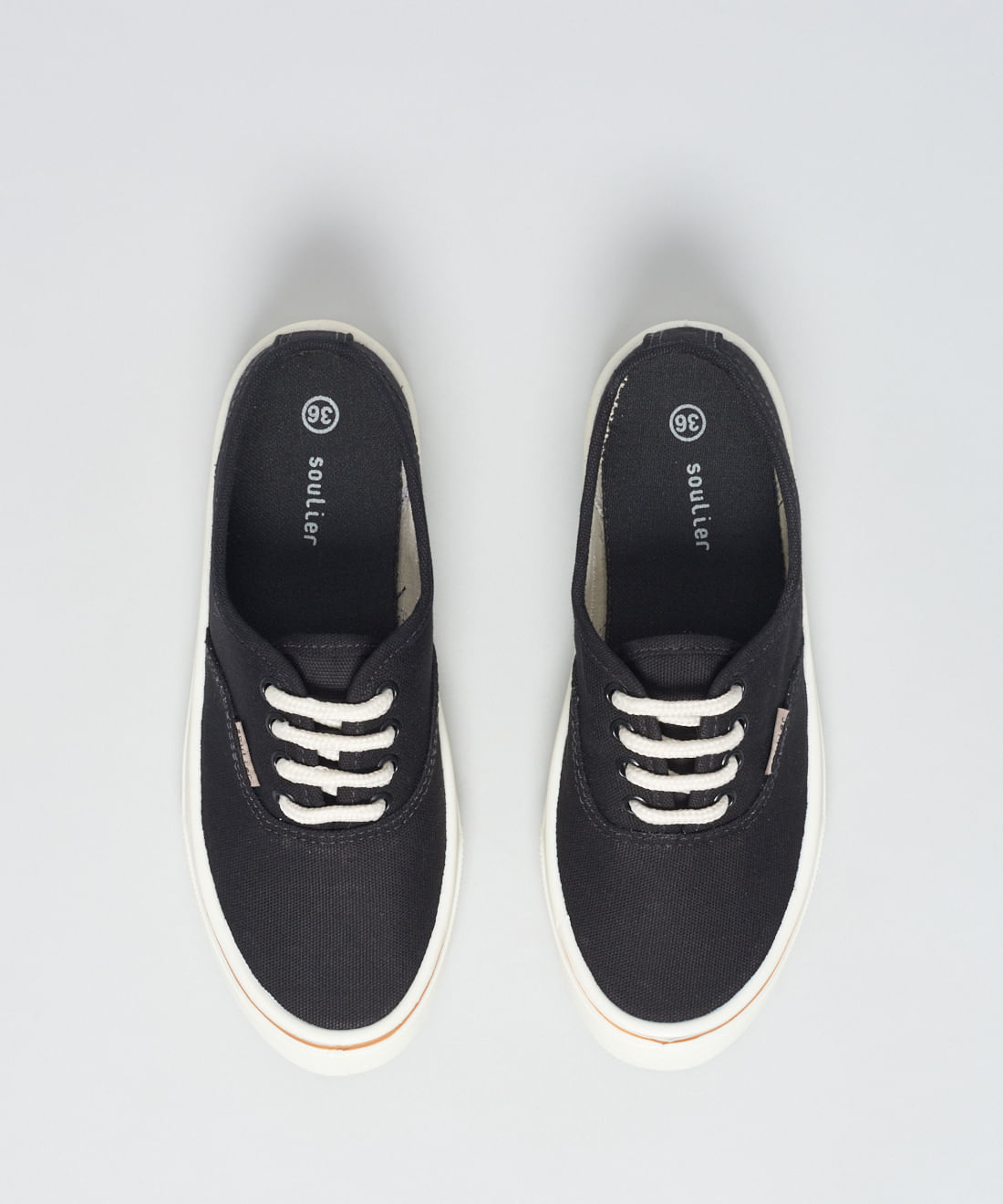 Tenis Lona Basico Casual - Preto - Imagem 54