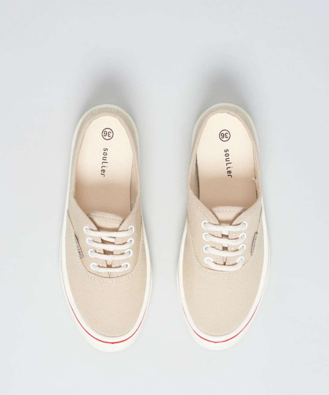 Tenis Lona Basico Casual - Offwhite - Imagem 29