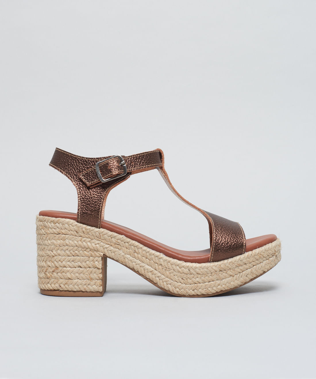 Meia Pata Couro Sue - Bronze - Imagem 6