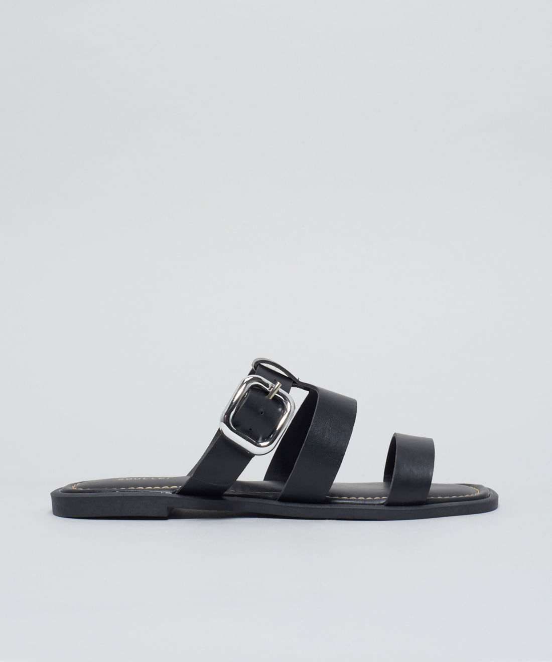 Rasteira Basica Soft Fivela - Preto - Imagem 6