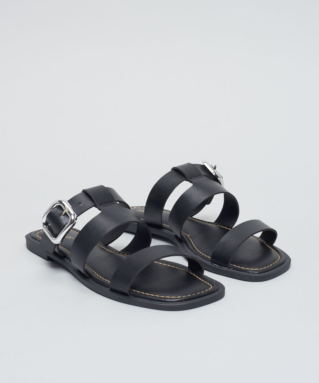 Rasteira Basica Soft Fivela - Preto - Imagem 27