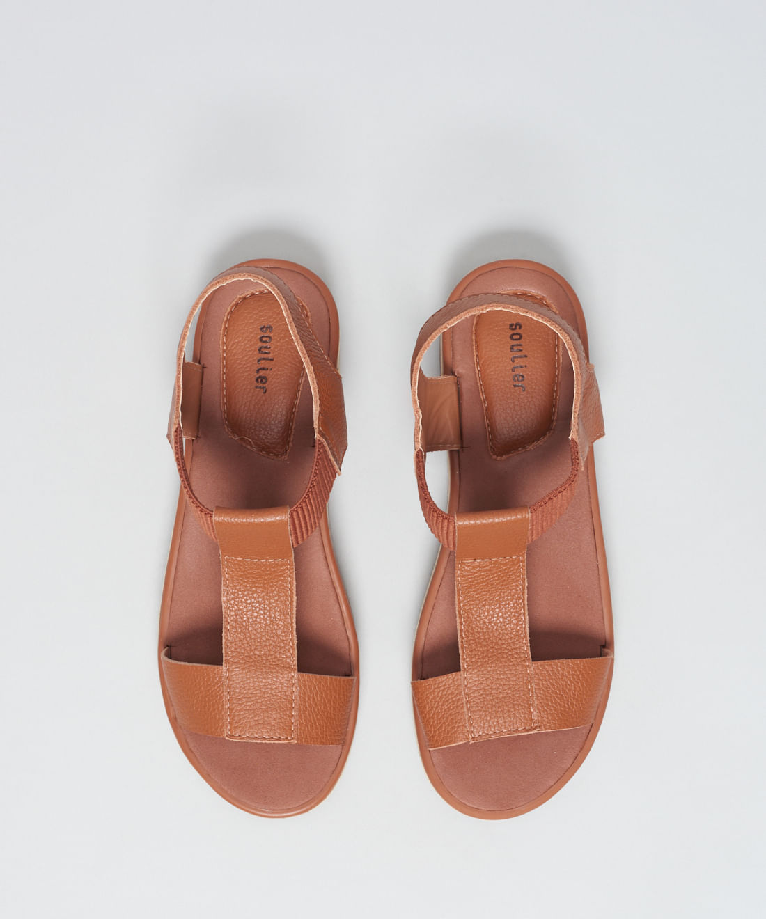 Rasteira Tratorada Elastico Couro - Mousse - Imagem 4