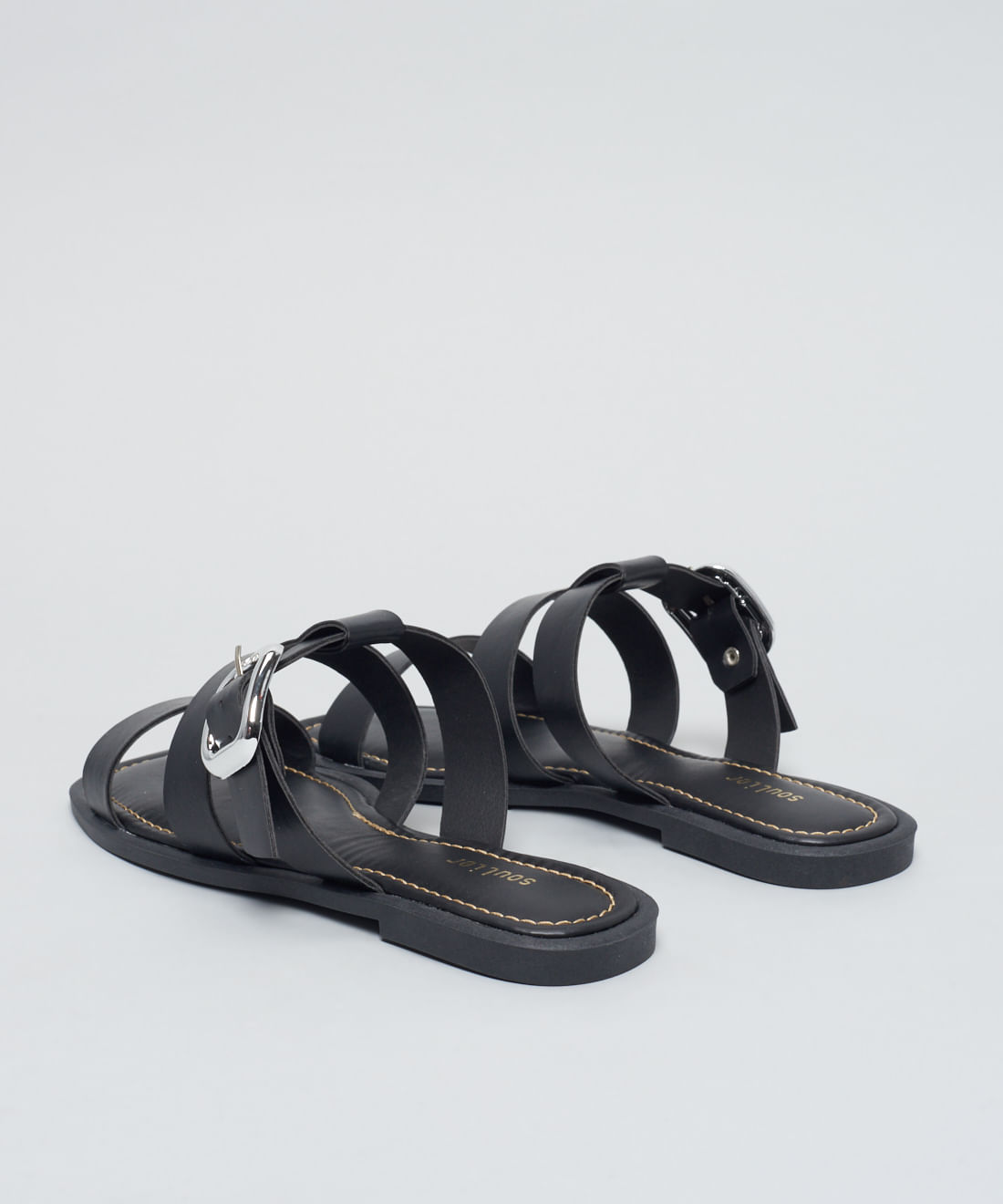 Rasteira Basica Soft Fivela - Preto - Imagem 13