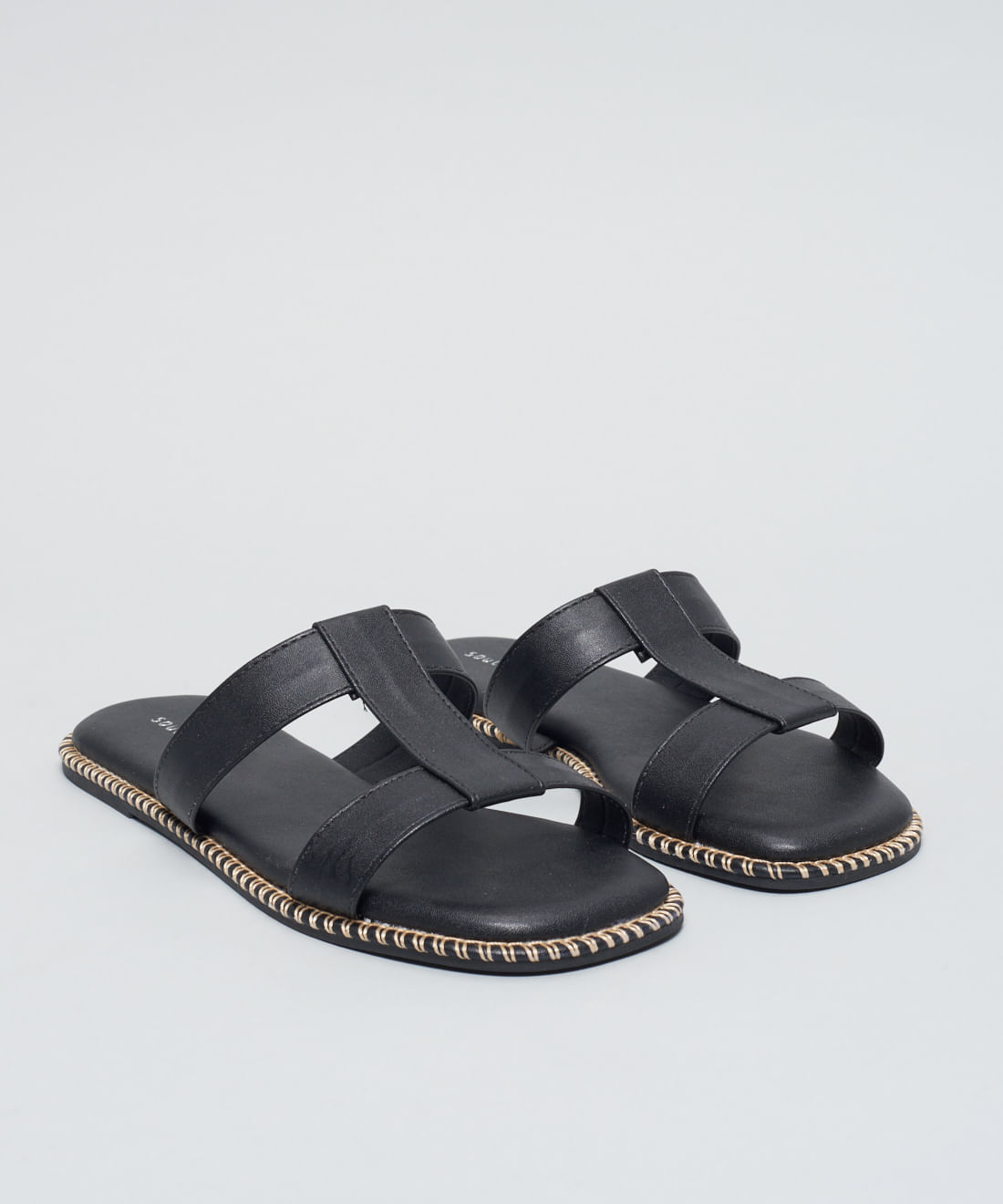 Rasteira Basica Soft Mari - Preto - Imagem 27