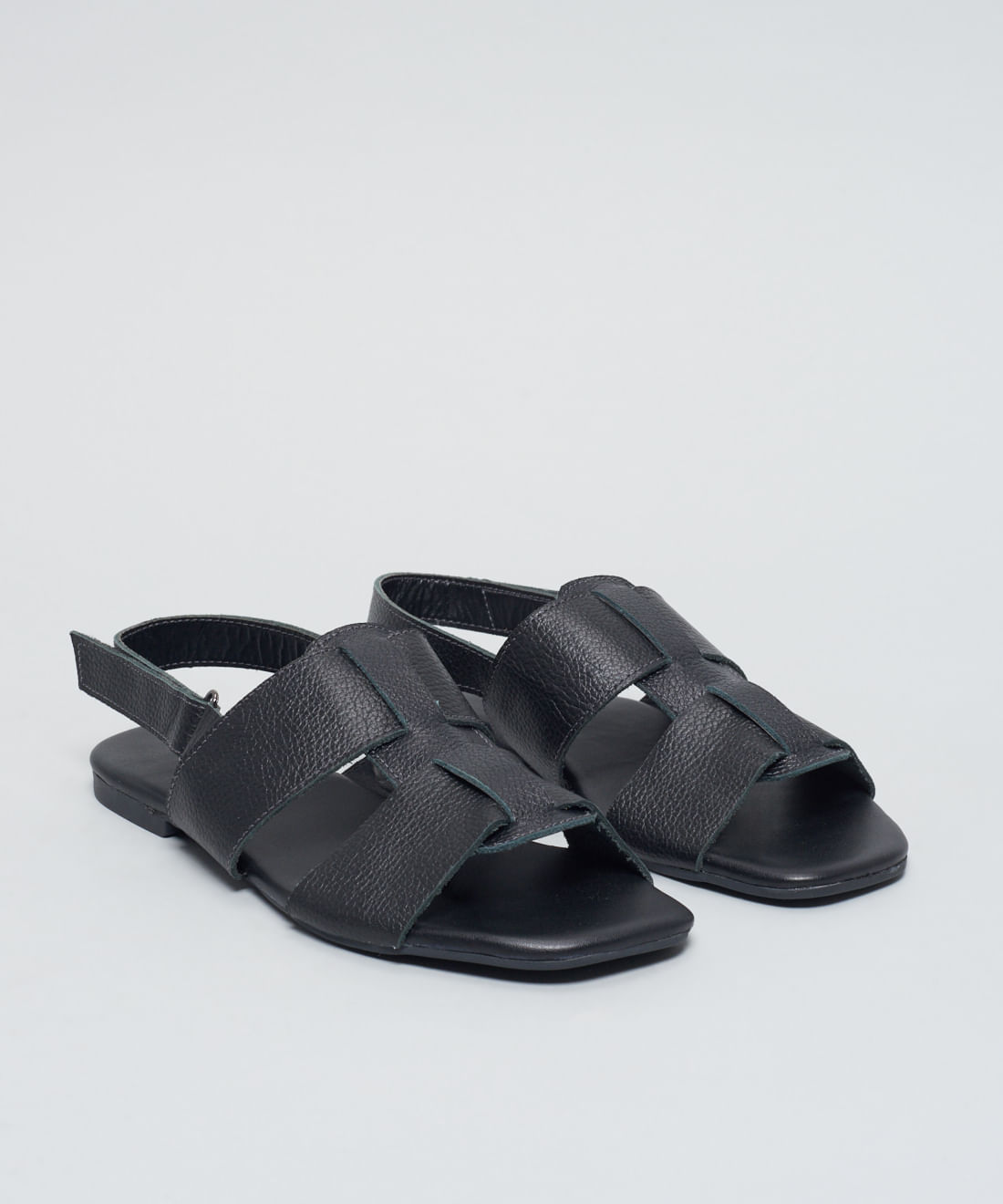 Rasteira Basica Couro Liz - Preto - Imagem 22