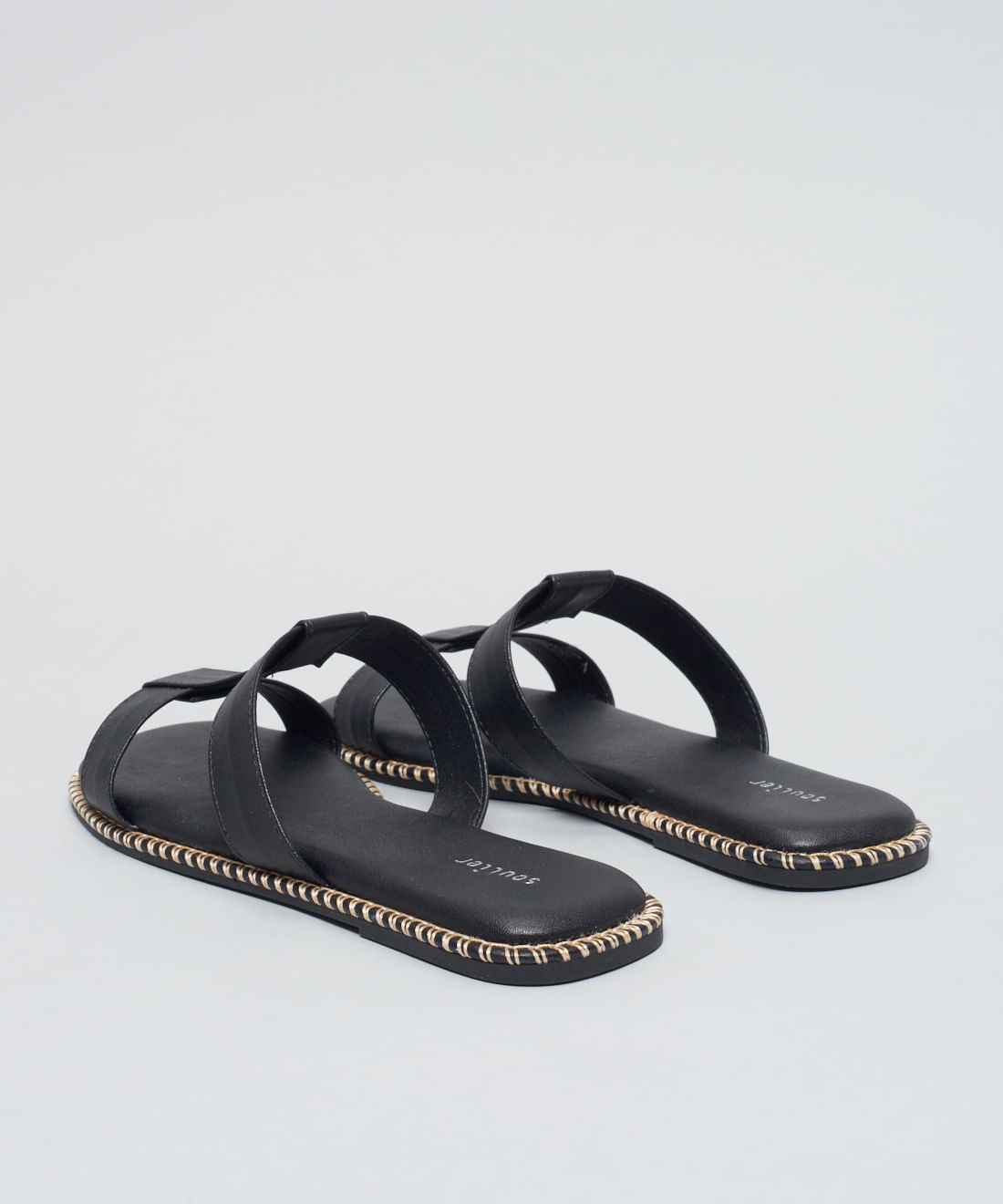 Rasteira Basica Soft Mari - Preto - Imagem 28