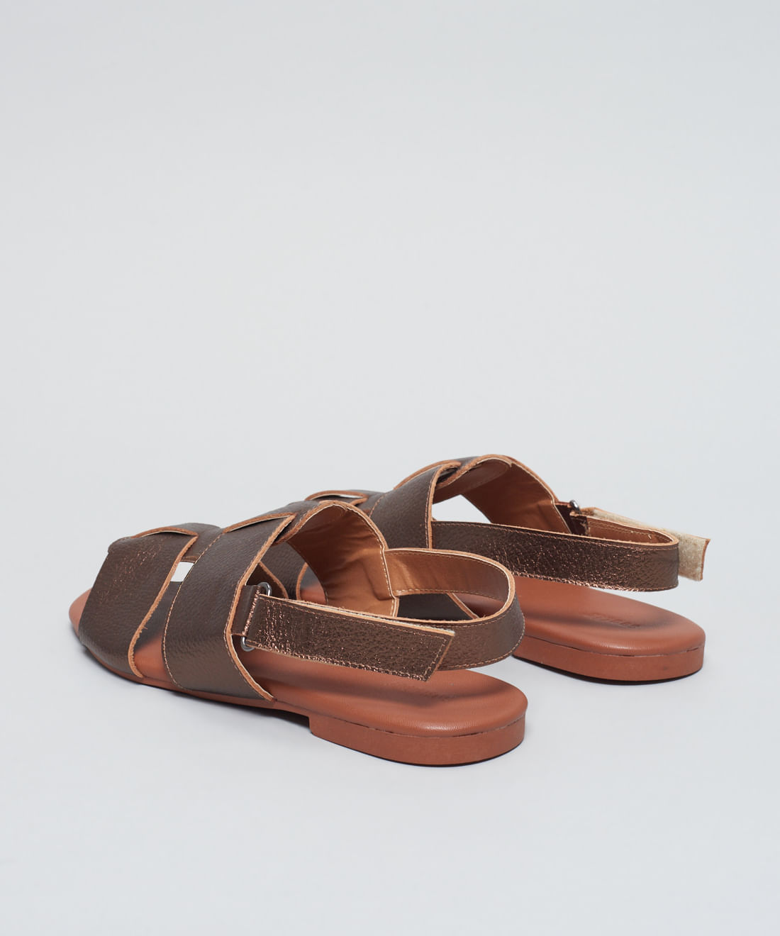 Rasteira Basica Couro Liz - Bronze - Imagem 23