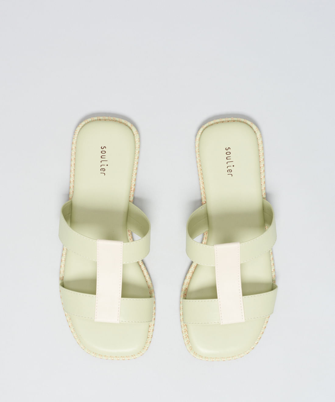 Rasteira Basica Soft Mari - Pistache - Imagem 4