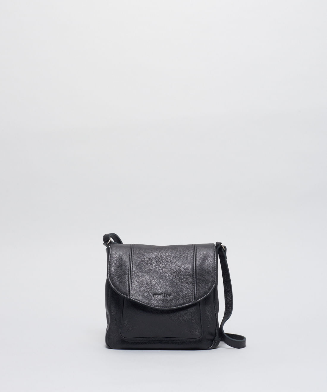 Bolsa p Couro Bia - Preto