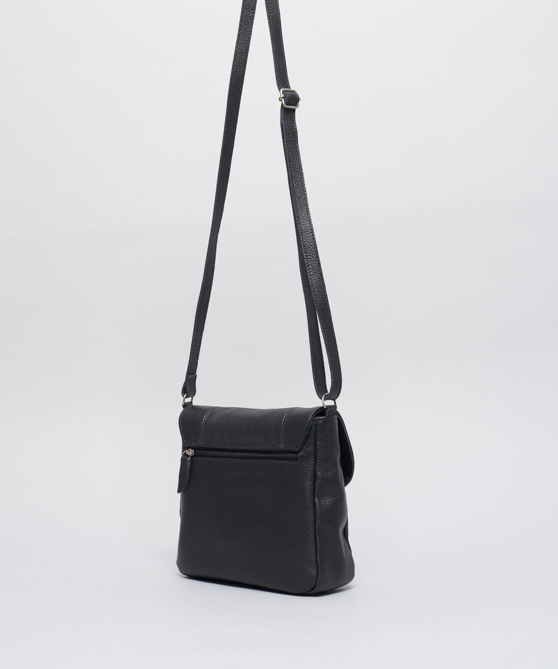 Bolsa p Couro Bia - Preto - Imagem 2
