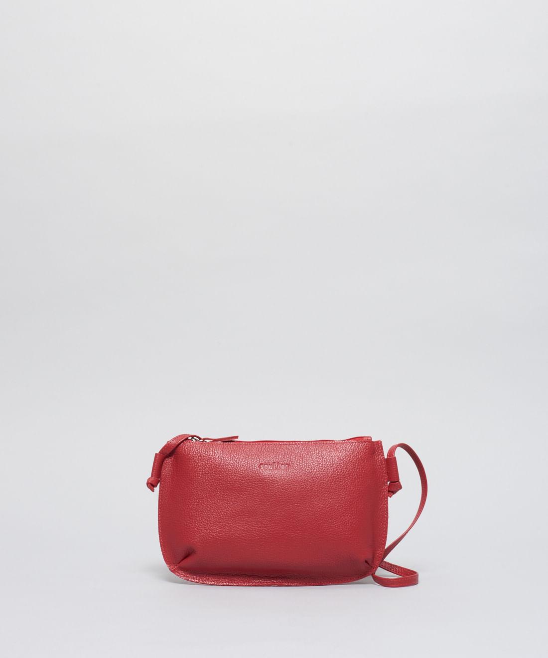 Bolsa Castanha - Vermelho