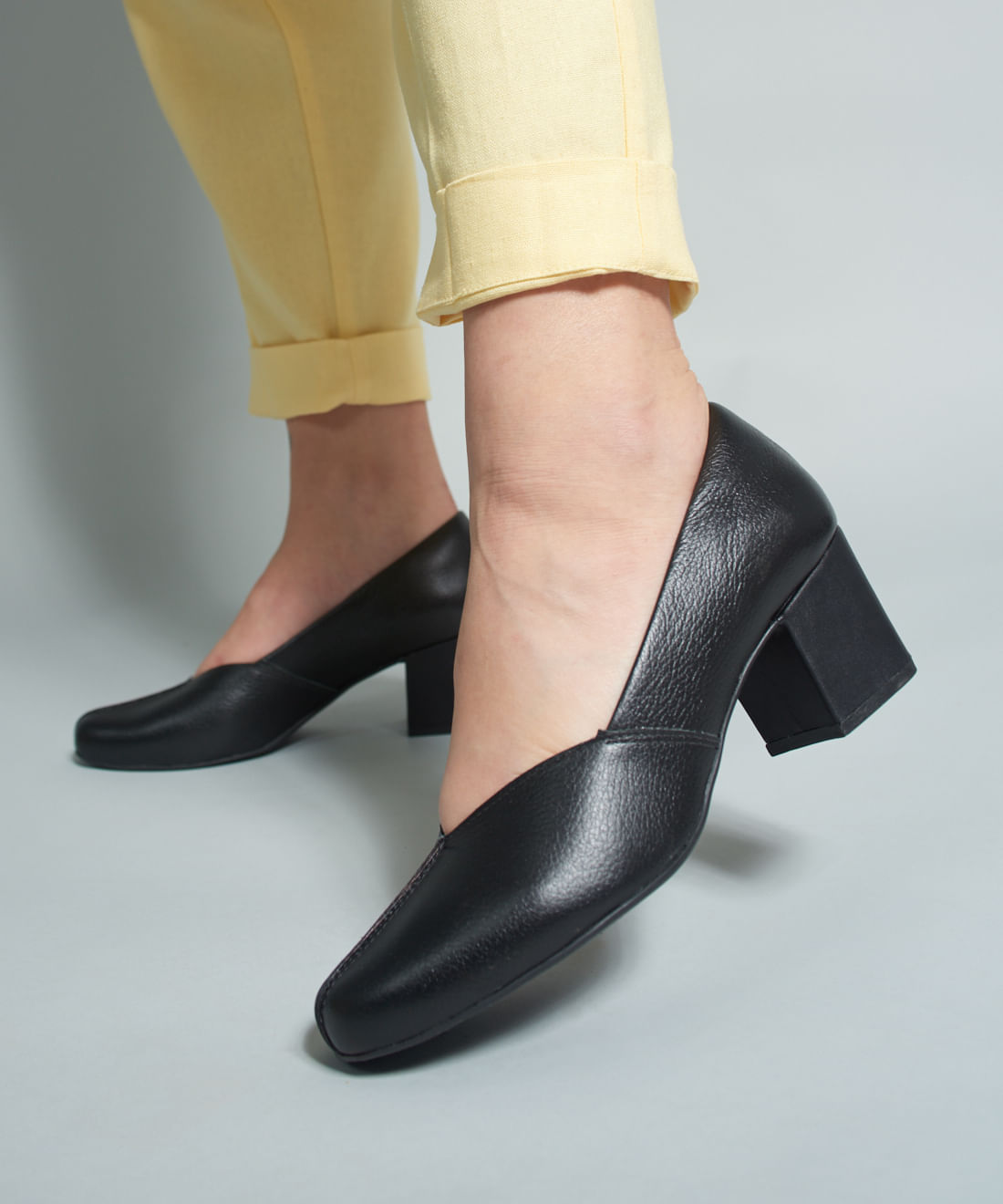 Scarpin Couro Nath - Preto - Imagem 15
