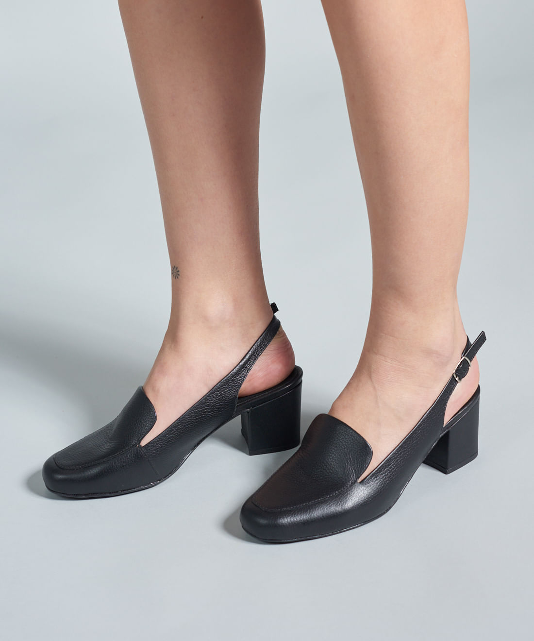 Scarpin Couro Antonia - Preto - Imagem 30